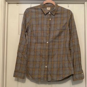J.Crew lightweight flannel.